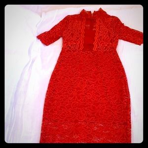 Red, Lace Express dress. Perfect for summer.